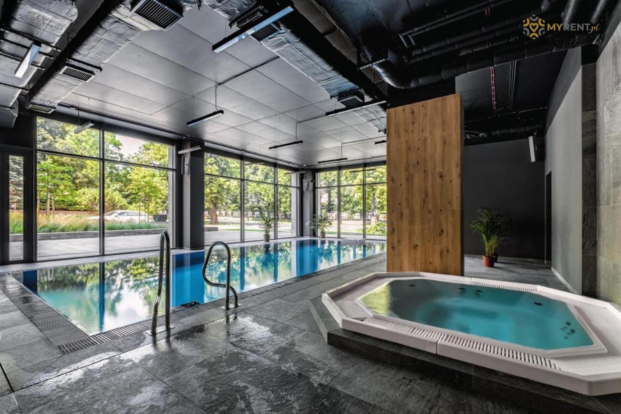 Unia Art Apartament 61 - Basen, Spa Lublin Kültér fotó